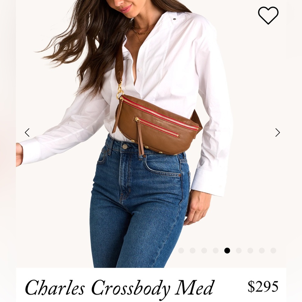 Charles Brown Crossbody Bag